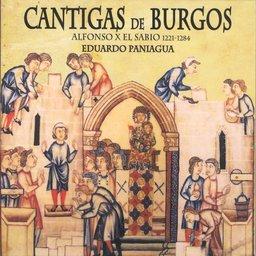 Portada del disco de Paniagua de las Cantigas de Burgos